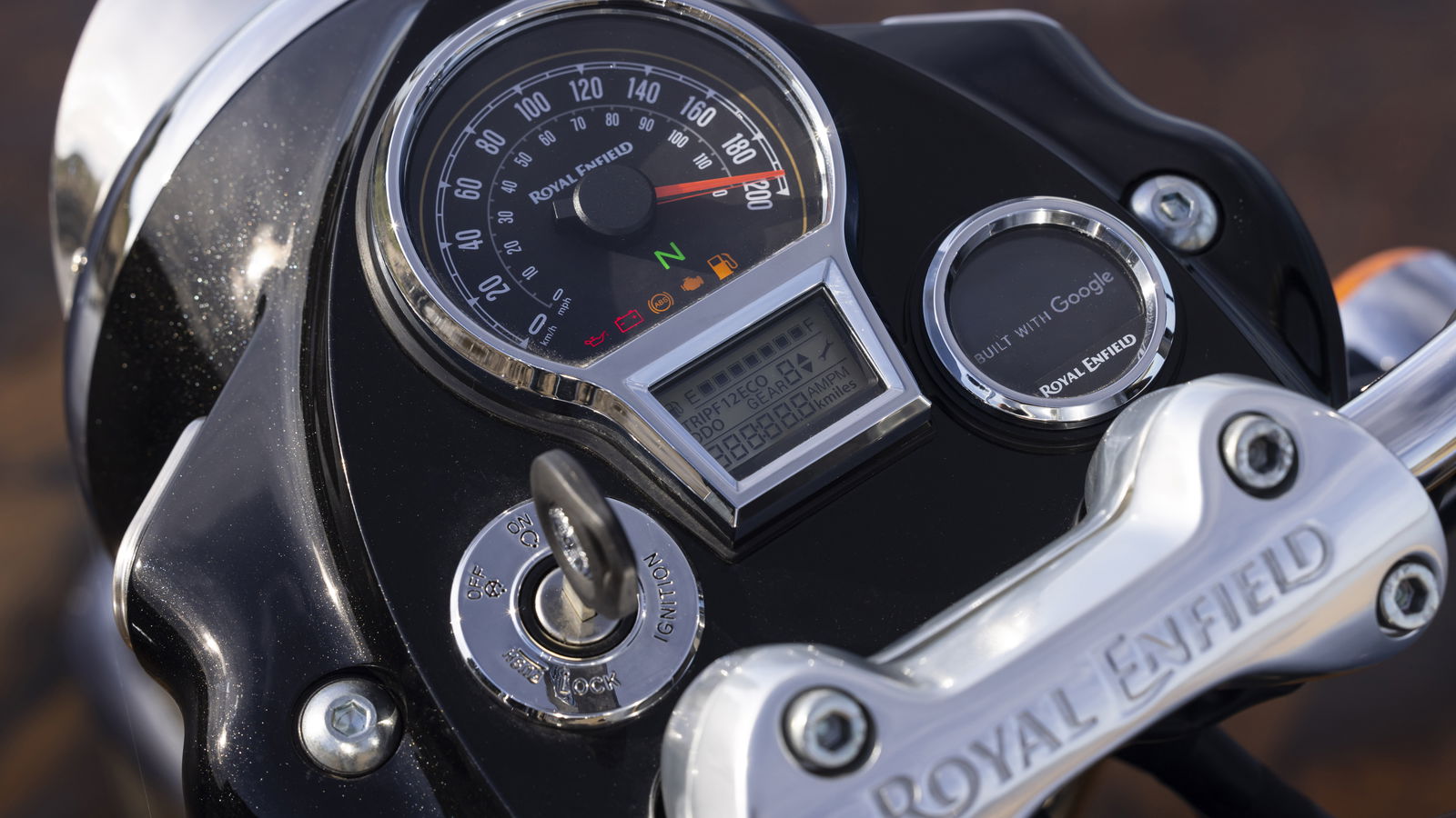 Royal Enfield Classic 650 dash